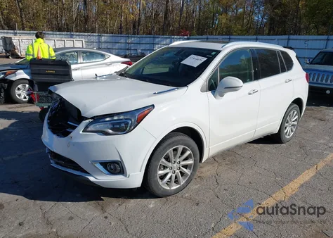 2019 Buick Envision Awd Essence from USA, damaged, VIN LRBFX2SA4KD105092
